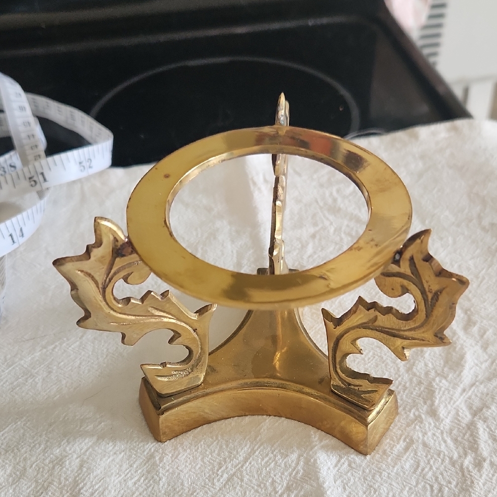 Brass Orb Holder